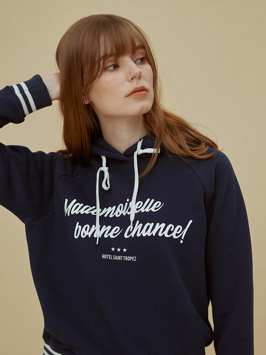 NAVY HOODIE SWEATSHIRT