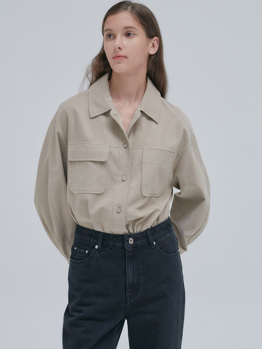 23FN corduroy roomy shirts [3colors]