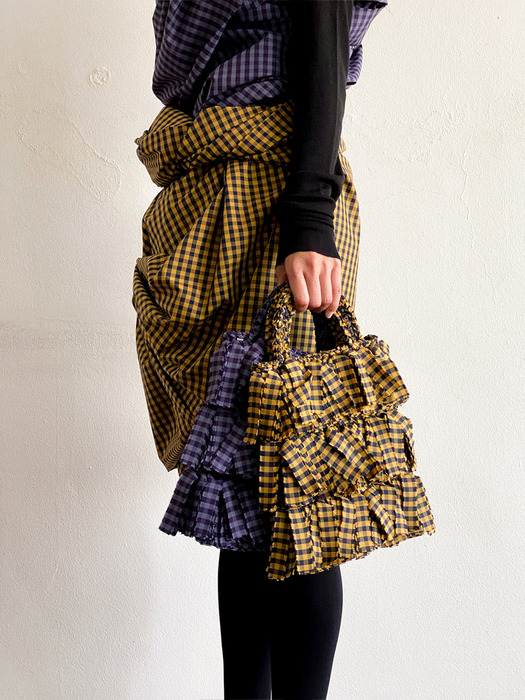 TOTEM TOTE - YELLOW CHECK