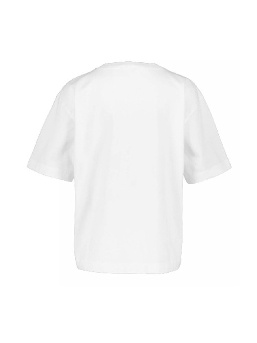 23SS 시그니처 로고 티셔츠 옵틱 화이트 AL0135 183