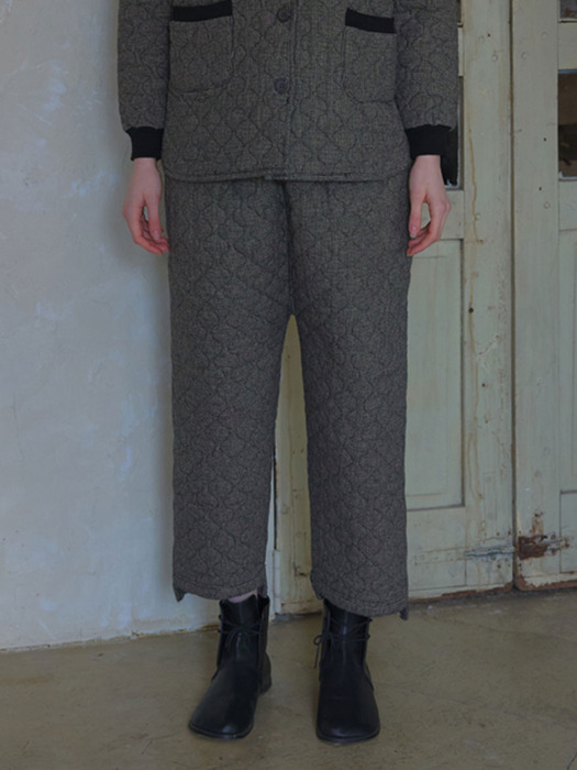 Aesop quilted straight pants
