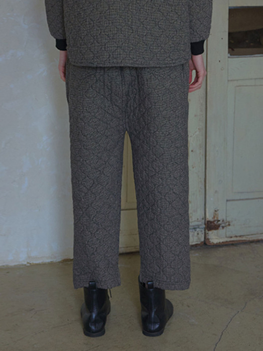Aesop quilted straight pants