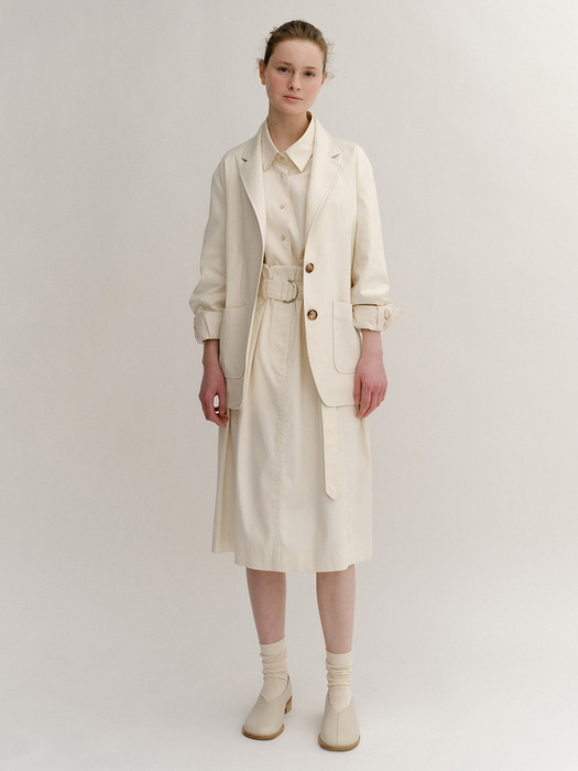 Cotton Jacket Antique-Cream