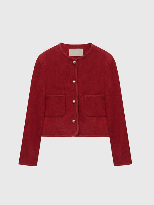 [단독]Spring Tapping Tweed Jacket