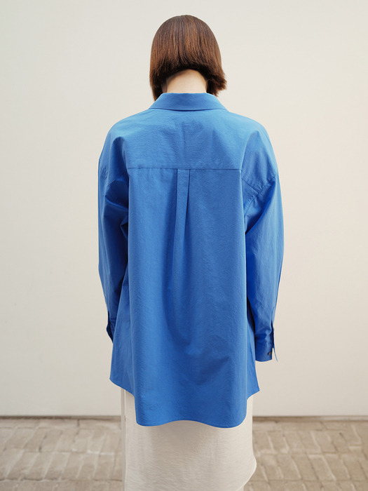 Bio cotton shirts (blue)