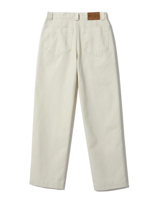 HENRY DENIM TROUSERS_CREAM