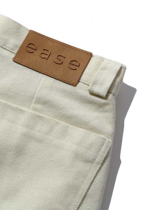 HENRY DENIM TROUSERS_CREAM