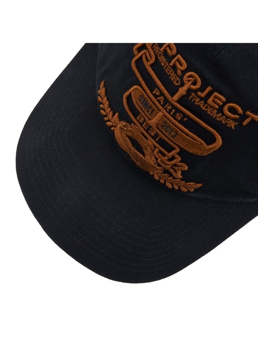 Y프로젝트 남성 로고 자수 볼캡 CAP01S25 BLACK