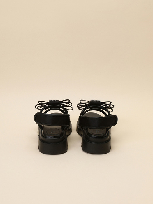 Ribbon point sandal(black)_DG2AM24011BLK
