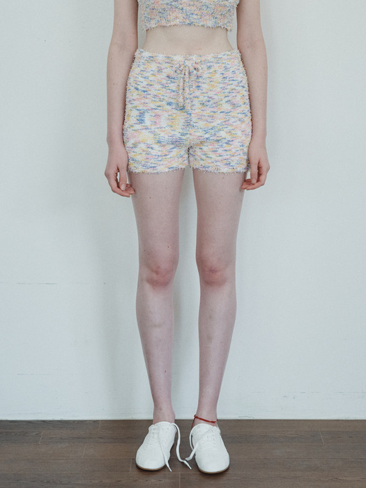 TAFFY CANDY SHORTS, PINK MARBLE