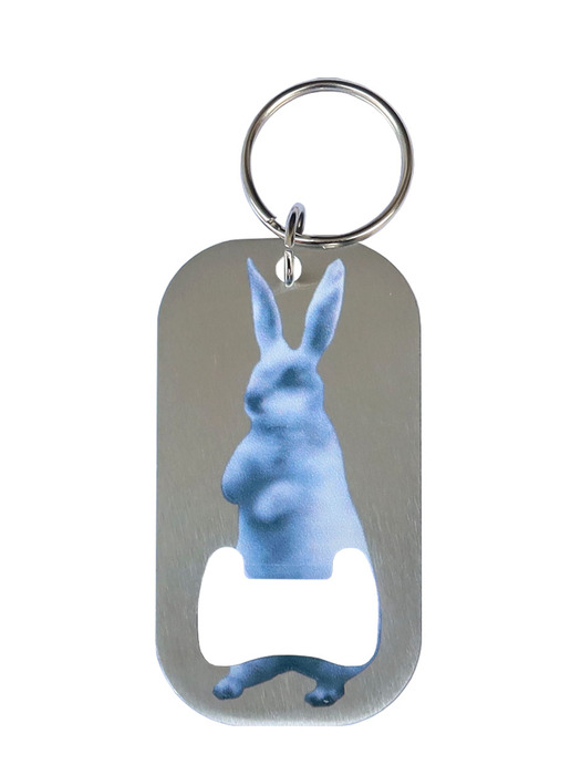 Rabbit Bottle Opener Keyring