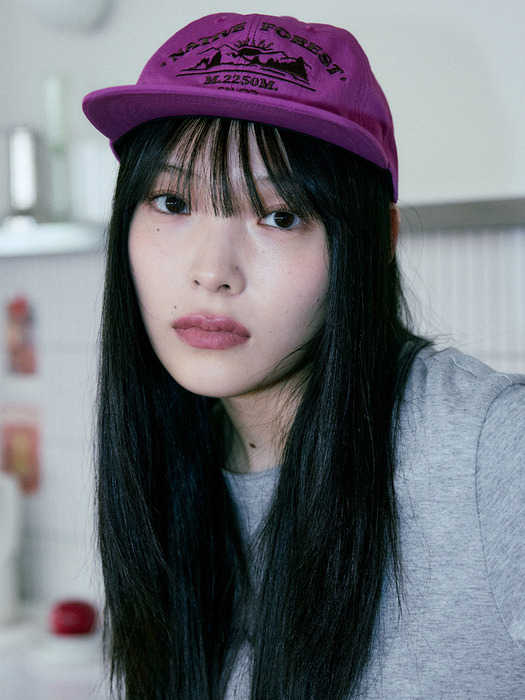 NATIVE FOREST ENOR NYLON BALL CAP - PINK