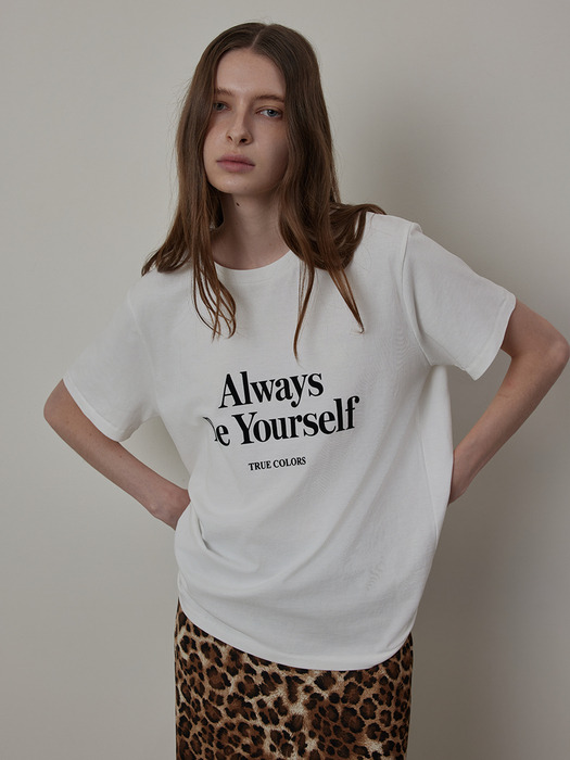 Always Fluffy Printing Cotton T-shirt