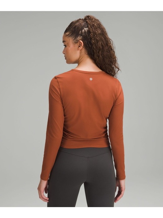 50% ▼ 올 잇 테익스 롱슬리브 *리브드 Nulu™ - SBLE