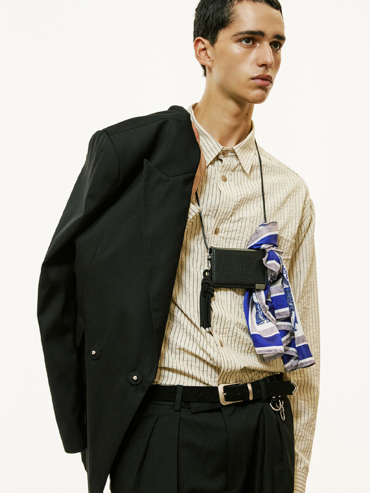 tip fold minimal wallet bag & knot keyring