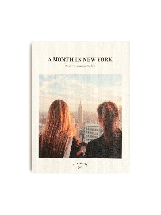 A MONTH IN NEW YORK 다이어리 ver.6