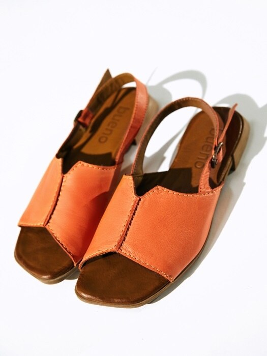 Stitch Sandal_Tangerine Orange