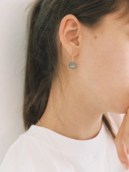 [usual M.E]``drop`` M.E & pearl earrings