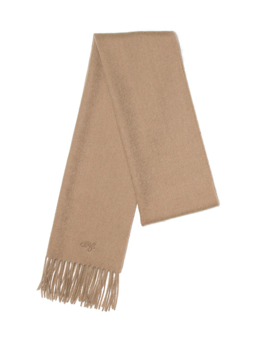 SOLID WOOL MUFFLER (CAMEL)