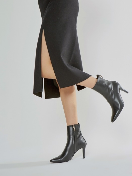 Back Pointed Ankle Boots_MM010_BK