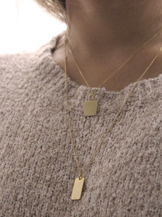 68 Sterling Military Silver Necklace