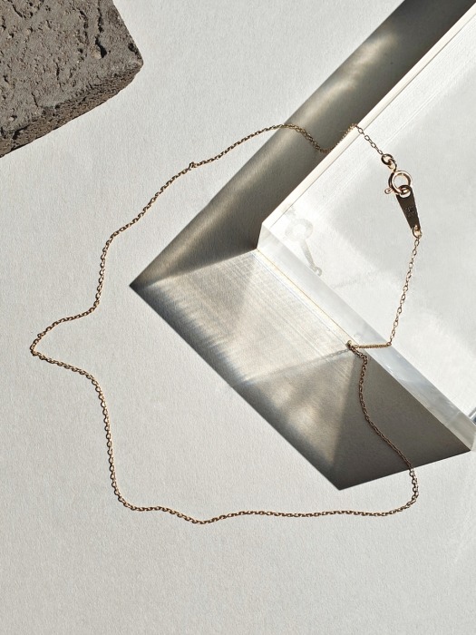 Choker line 14k gold chain Necklace 14k 골드 체인 초커목걸이