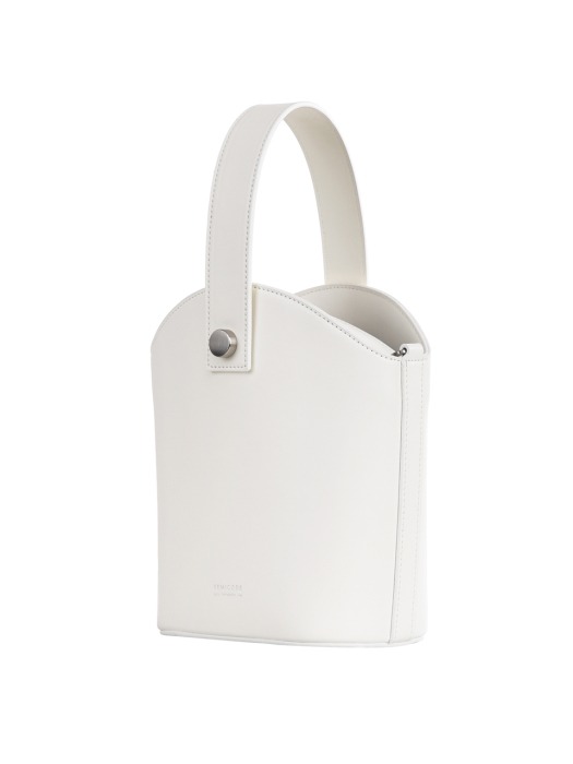 courbe bag - white