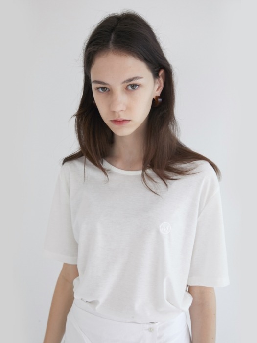 19` SUMMER_White Core T-Shirt