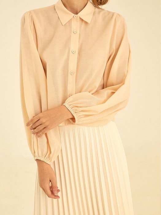 sugar crop blouse[beige]