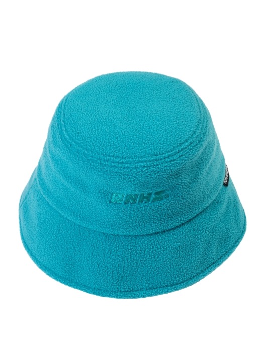 RNHI FLEECE BUCKET HAT [BLUE GREEN]