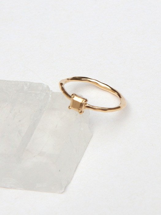 Bezel Shape Ring (Gold/Silver)