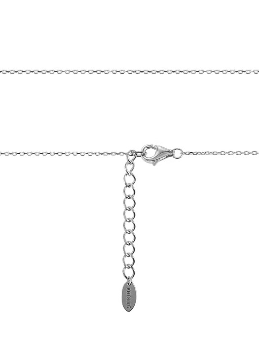 Silver Sphragis Necklace Onyx