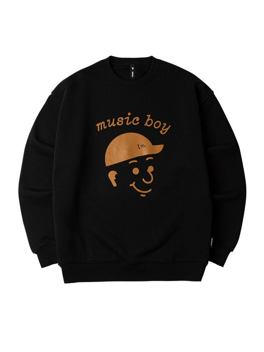 MUSICBOY SWEATSHIRT black