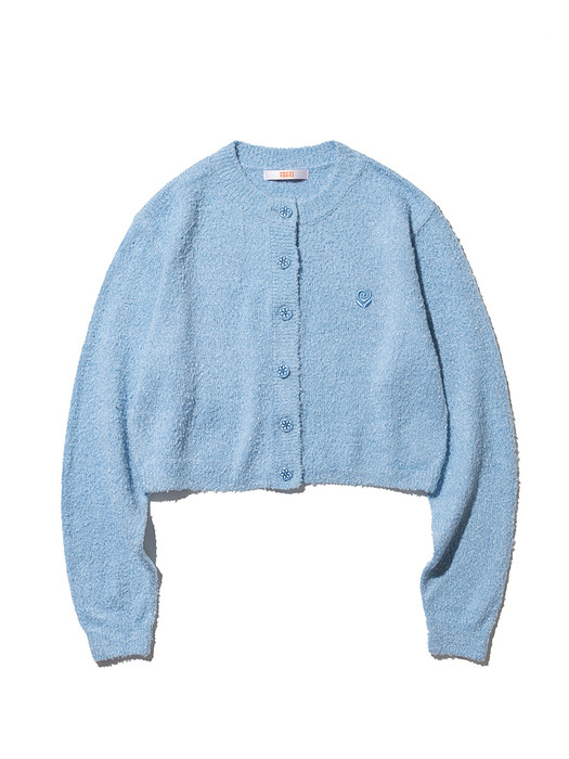 Loop Knit Cardigan [BABY BLUE]