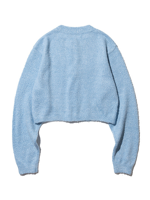 Loop Knit Cardigan [BABY BLUE]