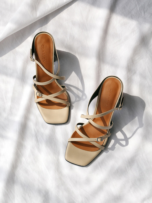 Double X-strap sandals_S_CB0031_beige