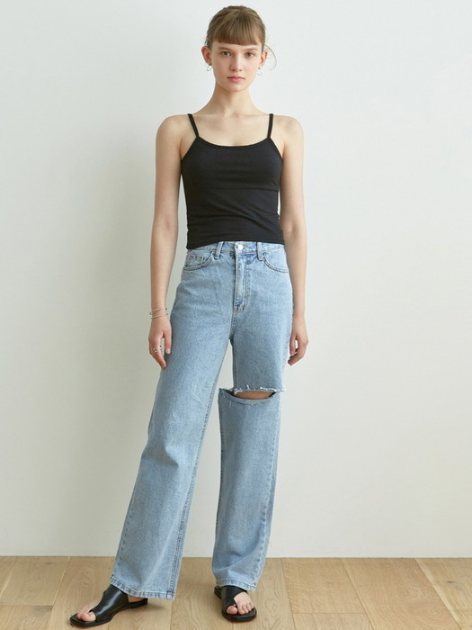 HIGHWAIST DESTROYED JEANS_BLUE