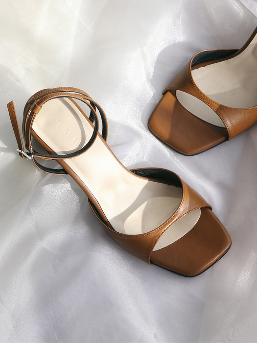 Grace double strap sandals_CB0035_brown