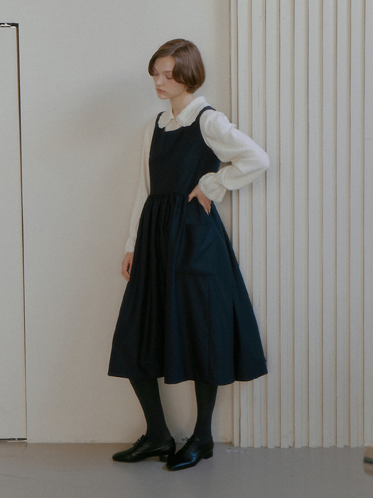 Classic Paris Dress_Navy