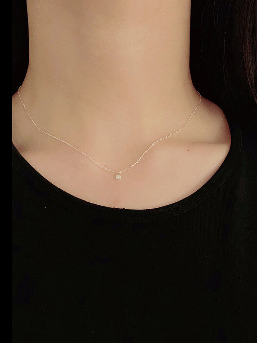 initial necklace(이니셜목걸이)