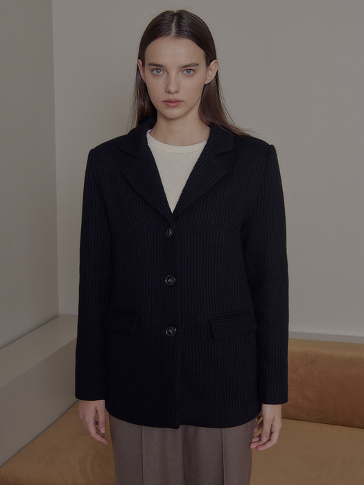 Tailored Wool Jacket_black