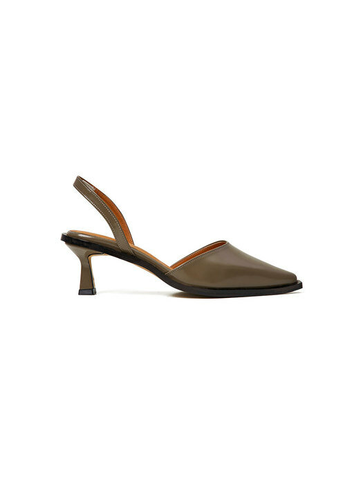 50mm Eva Stiletto Slingback (Grey)