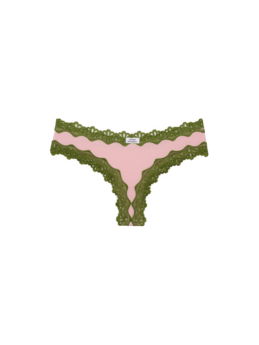Taxte Brief peach and olive