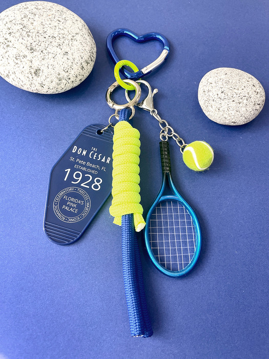 BL KNOT TENNIS BAG CHARM