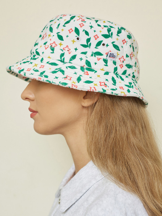 ATG BOTANICAL TERRY BUCKET HAT