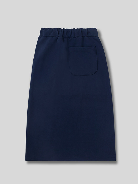 1980 sweat skirt (navy)