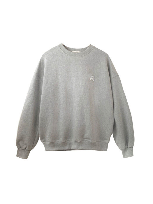 logo sweat shirts [gray]