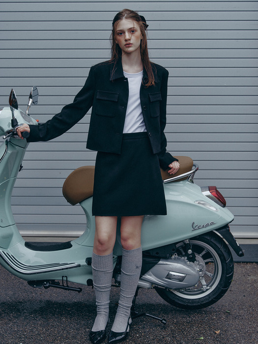 [Drama Signature] Classic Mini Skirt_3color