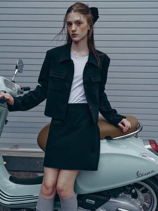 [Drama Signature] Classic Mini Skirt_3color