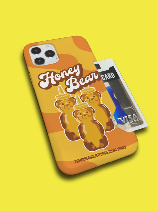 슬림카드 케이스 - 허니 베어(Honey Bear)